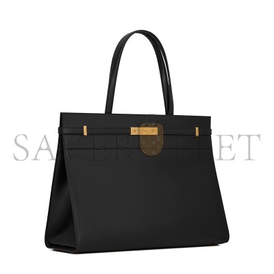 YSL MANHATTAN IN BOX SAINT LAURENT LEATHER 5537450SX0W1000 (40*29.5*15.5cm)